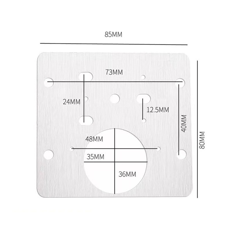 Set 10 Bản Lề Kèm 60 Ốc Vít Gắn Dùng Sửa Chữa Cửa Tủ Màu Bạc
