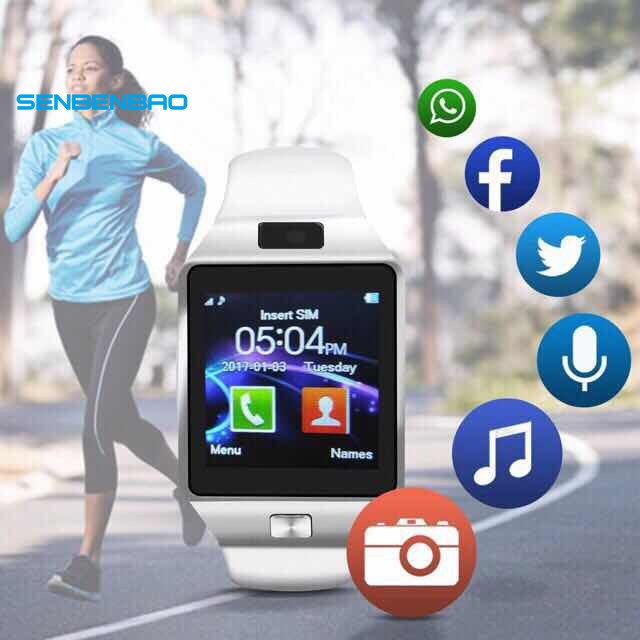Đồng Hồ Thông Minh Bluetooth DZ09 Màn Hình Cảm Ứng