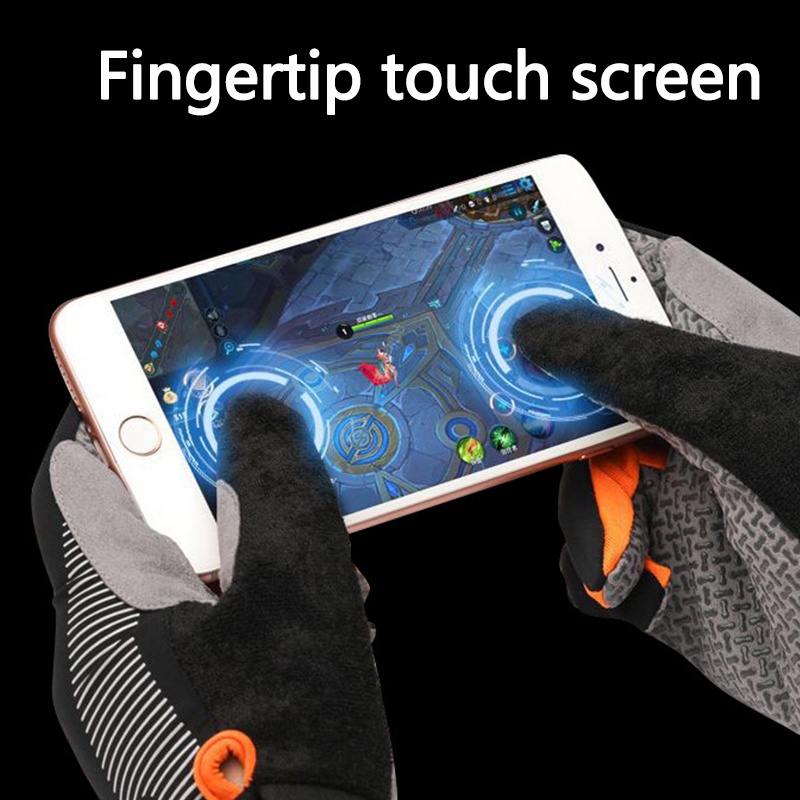 Găng Tay Lái Xe Hở Ngón Thoáng Khí Chống Mài Mòn Cao Cấp