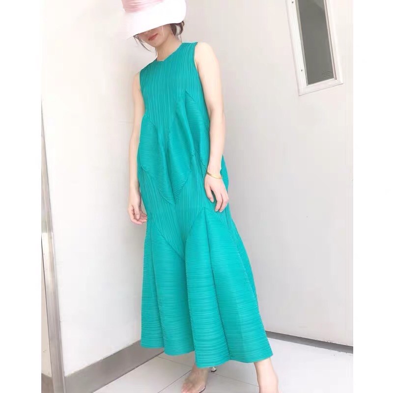 VÁY DẬP LI PLEATED ĐUÔI CÁ CỰC SANG