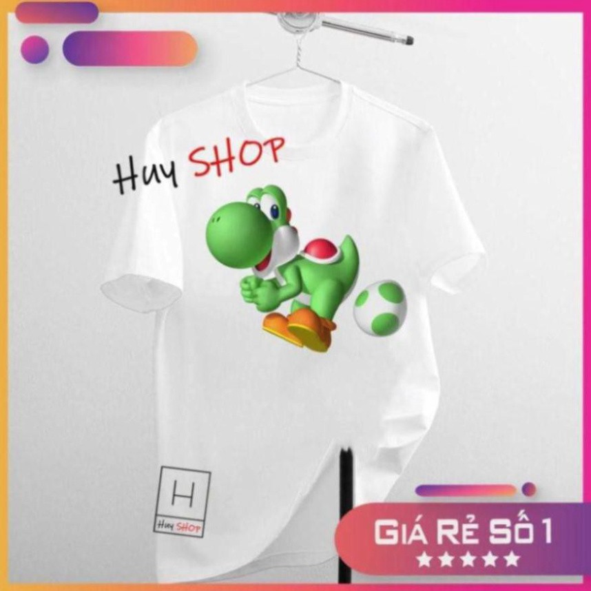 [XẢ KHO] Áo thun Mario Cute dễ thương Unisex  Áo thun cặp đôi - Áo thun Hàn Quốc 542