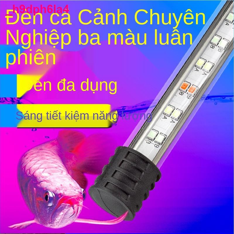 đèn phòngĐèn chiếu sáng hồ cá độ cao dẫn đôi hàng lặn ánh không thấm nước ba màu rồng