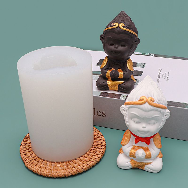 Khuôn silicon làm nến, làm tượng