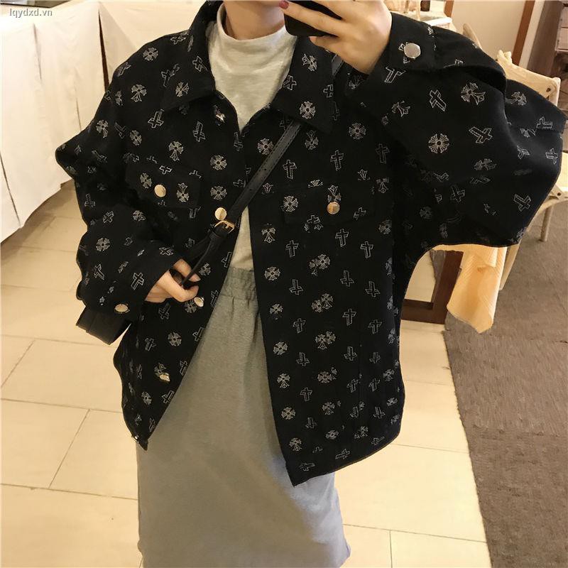 Áo Khoác Denim Dáng Rộng Phong Cách Thời Trang 2020 Cho Nữ