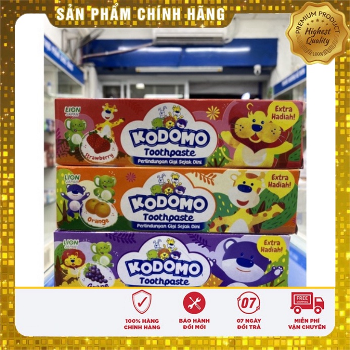 [Chính hãng] Kem Đánh Răng Trẻ Em Kodomo 45 Gam -  Indonesia