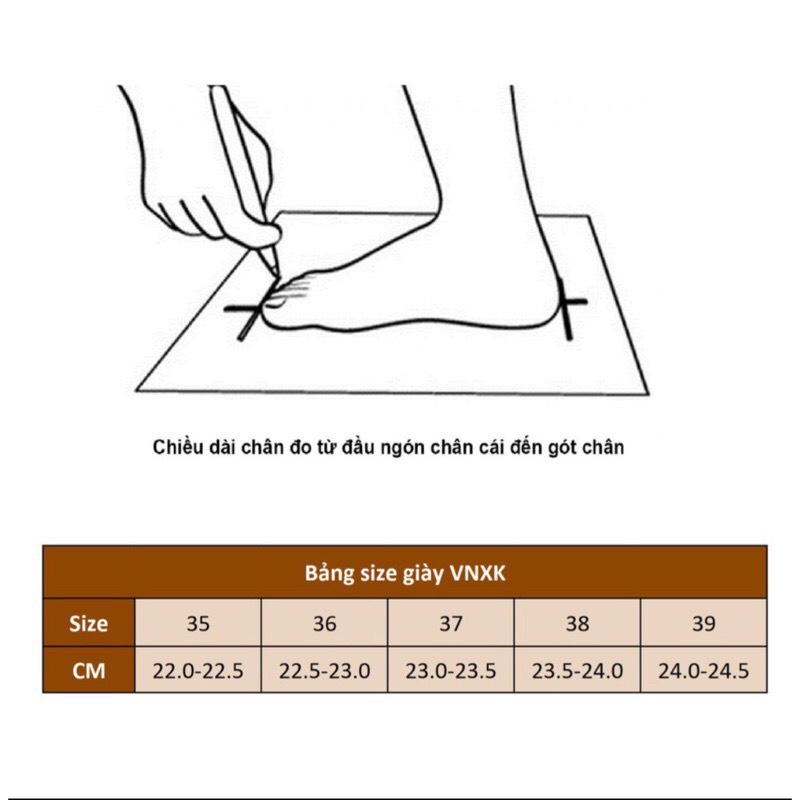 Giày bít mũi dây đính đá siêu xinh 9 phân Mã M71!