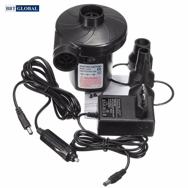 Bơm điện hút xả 2 chiều 2 nguồn điện 12V và 220V mã JY-015