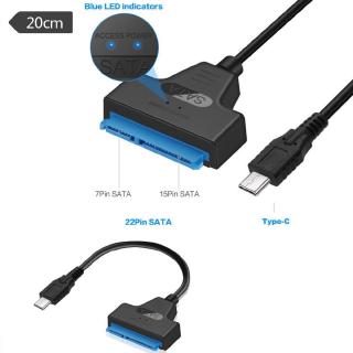 Cáp Chuyển Đổi Usb 3.1 Type C Sang Sata Hdd Ssd 2.5 "