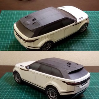 Mô hình giấy xe ô tô Range Rover Velar
