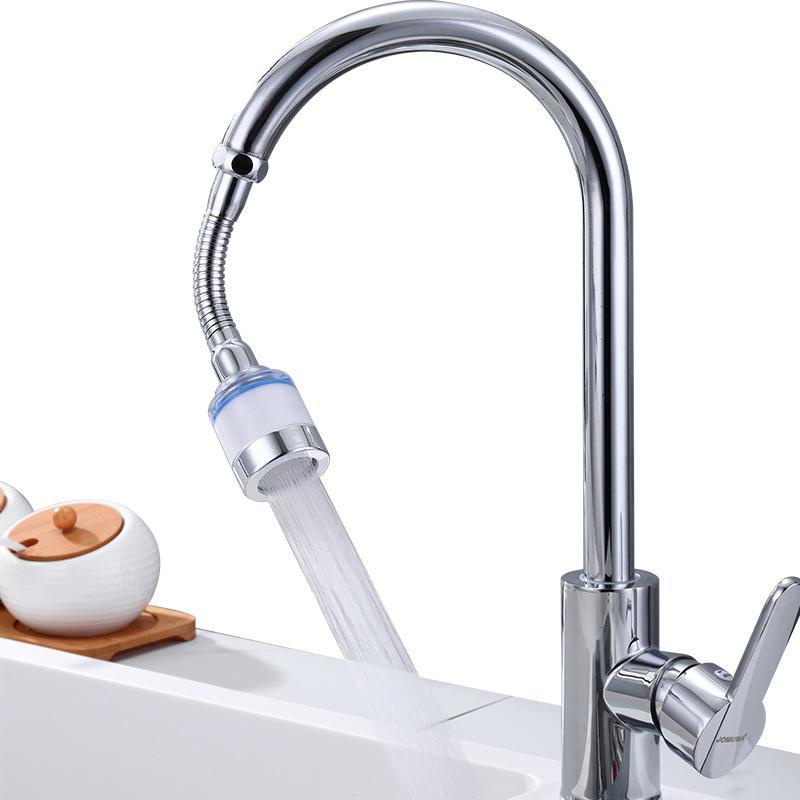 Đầu Lọc Gắn Vòi Nước Chống Văng Có Thể Xoay Tiện Dụng Cho Nhà Bếp/Phòng Tắm