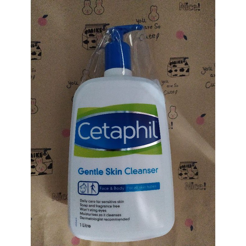 Sữa rửa mặt Cetaphil 1lít của Úc