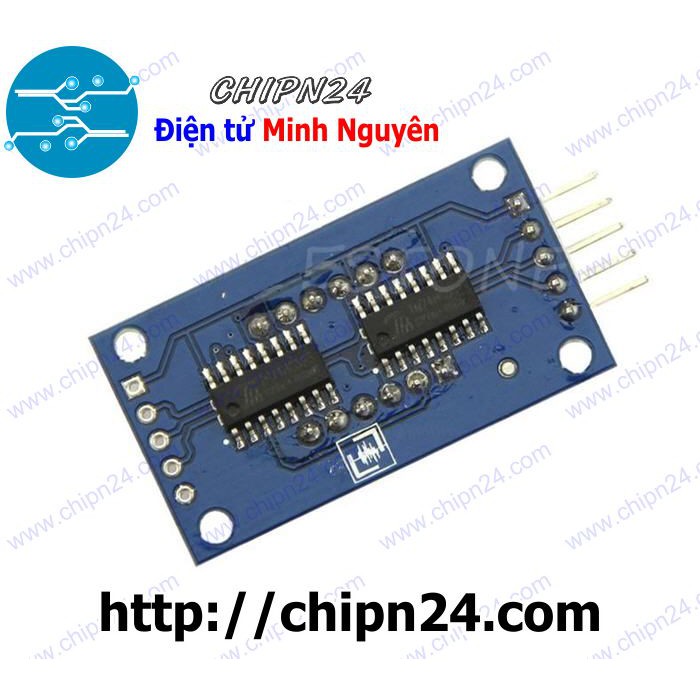 [1 pcs] Module 4 Led 7 đoạn 0.36 ich kiểu Đồng Hồ dùng IC 74HC595