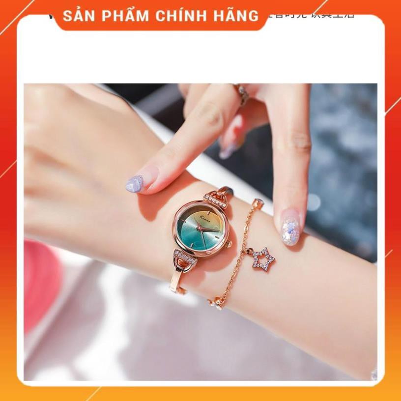 Hàng Cao Cấp -  Đồng hồ nữ Kimio K6400 kèm lắc tay siêu xinh- Hàng Nhật chính hãng🎌🎌🎌 - lỗi 1 đổi 1