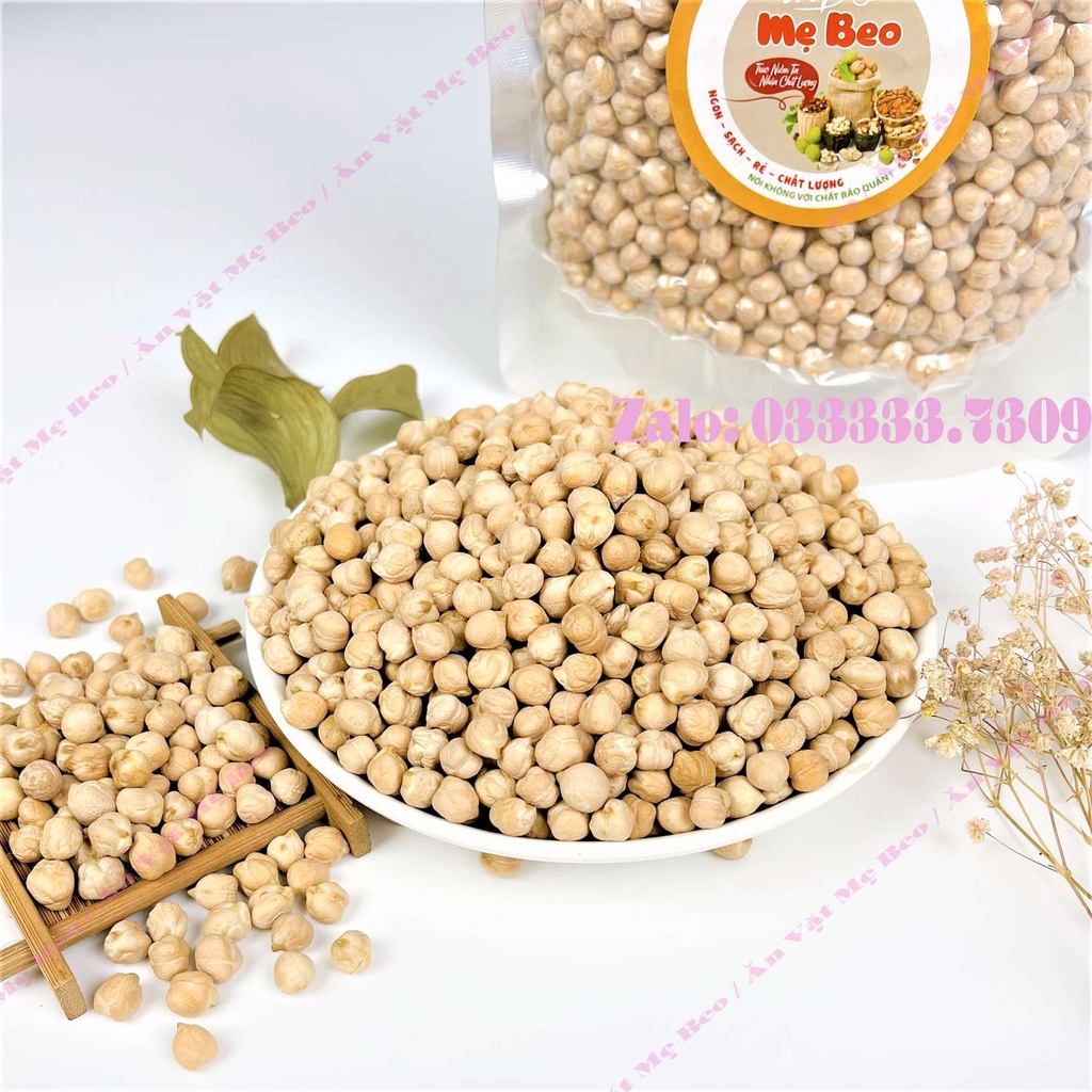 Đậu gà hữu cơ trắng không biến đỗi Gen 1Kg