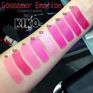 Son thỏi có dưỡng KIKO Gossamer Emotion