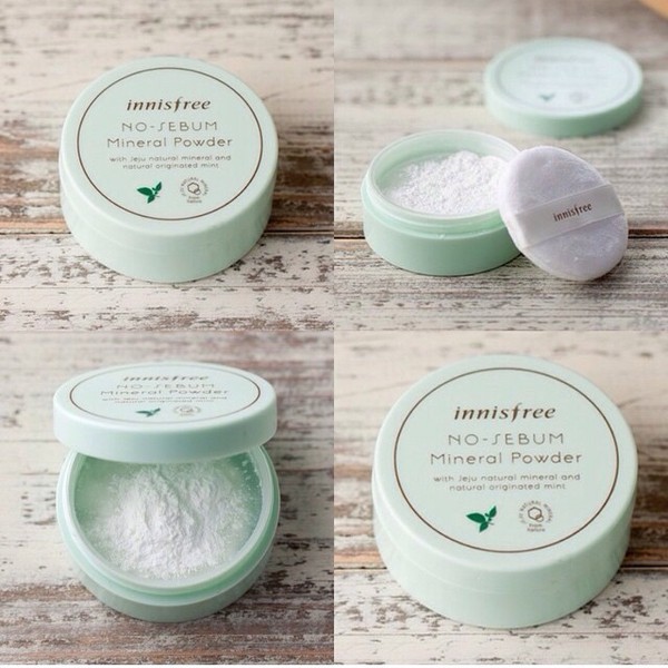 Phấn Phủ Bột Kiềm Dầu Innisfree No Sebum Mineral Powder 5g