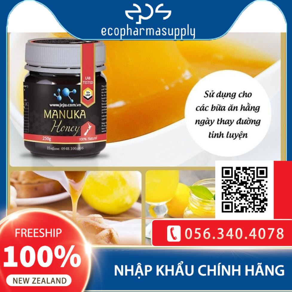 100% Mật Ong Manuka Tự Nhiên - Deep Blue Health Manuka Honey UMF 10+