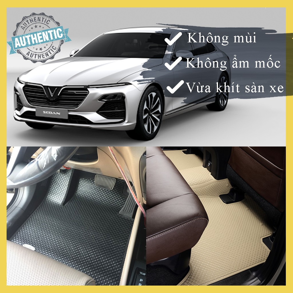 Thảm lót sàn ô tô Kata cho xe Vinfast LuxA - cao cấp - không mùi - không ẩm mốc - dễ vệ sinh