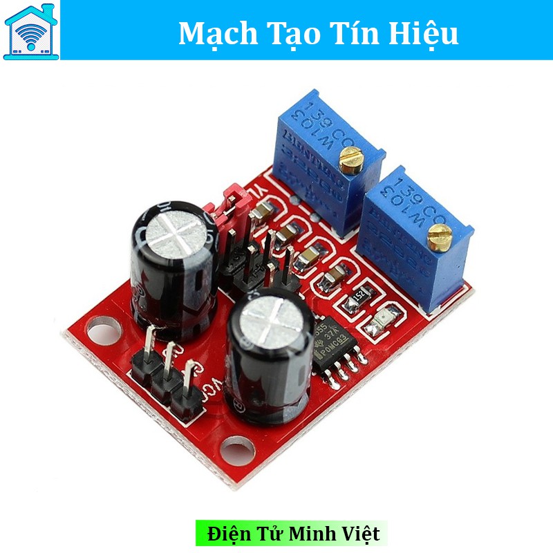 Mạch Tạo Tín Hiệu Sóng Điều Chỉnh Tần Số Xung NE555