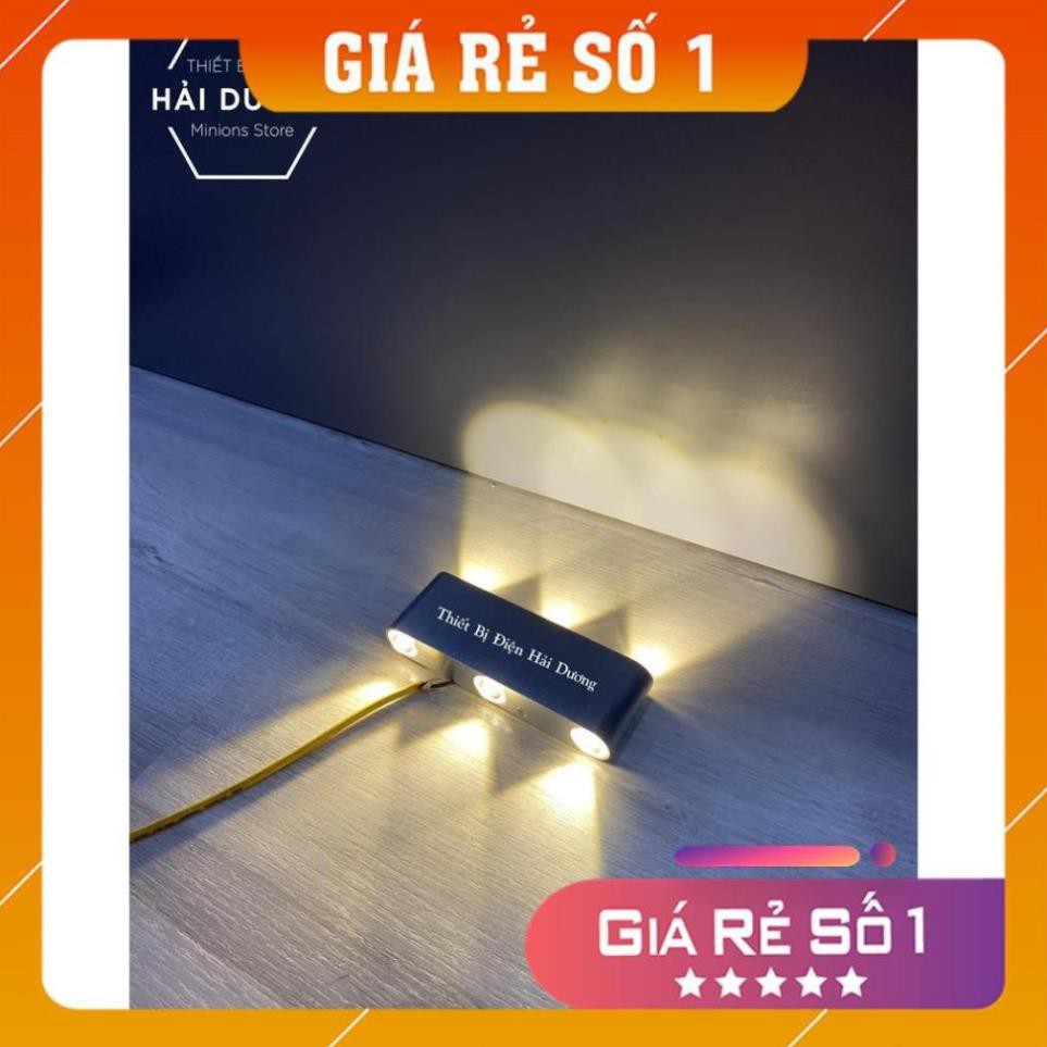 Giá rẻ số 1 - Đèn Hắt Tường 2 Đầu Chiếu Sáng DT-168 6w - DT-169 8w Ánh Sáng Trắng/Vàng - Led Siêu Sáng