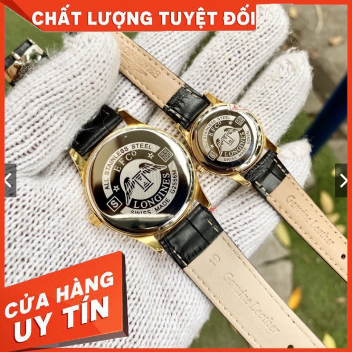 Đồng Hồ Nữ longines Sapphire LG025 Case 28mm Máy Pin Nhật Chống Xước Tuyệt Đối