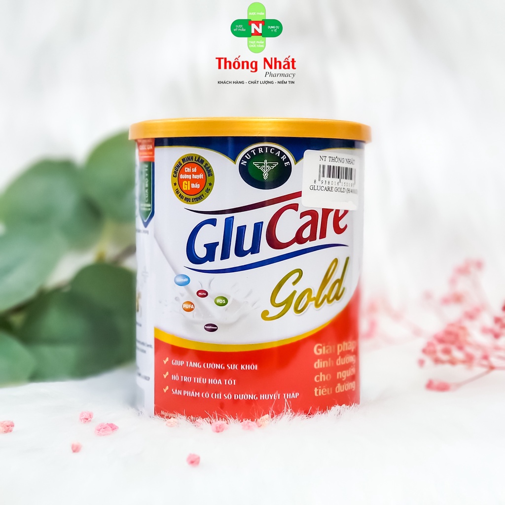 Glucare Gold Sữa Bột Dành Cho Người Tiểu Đường Hộp 400gram và 900gram