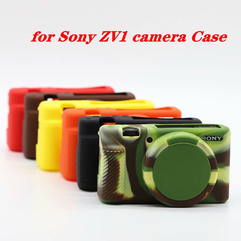 Ốp silicone chống trầy thời trang cho Sony ZV1