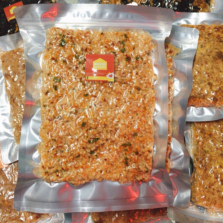 250G CƠM CHÁY NƯỚC MẮM CHUẨN VỊ SÀI GÒN GIÒN RÔM RỐP - Hút chân không chống bể vỡ