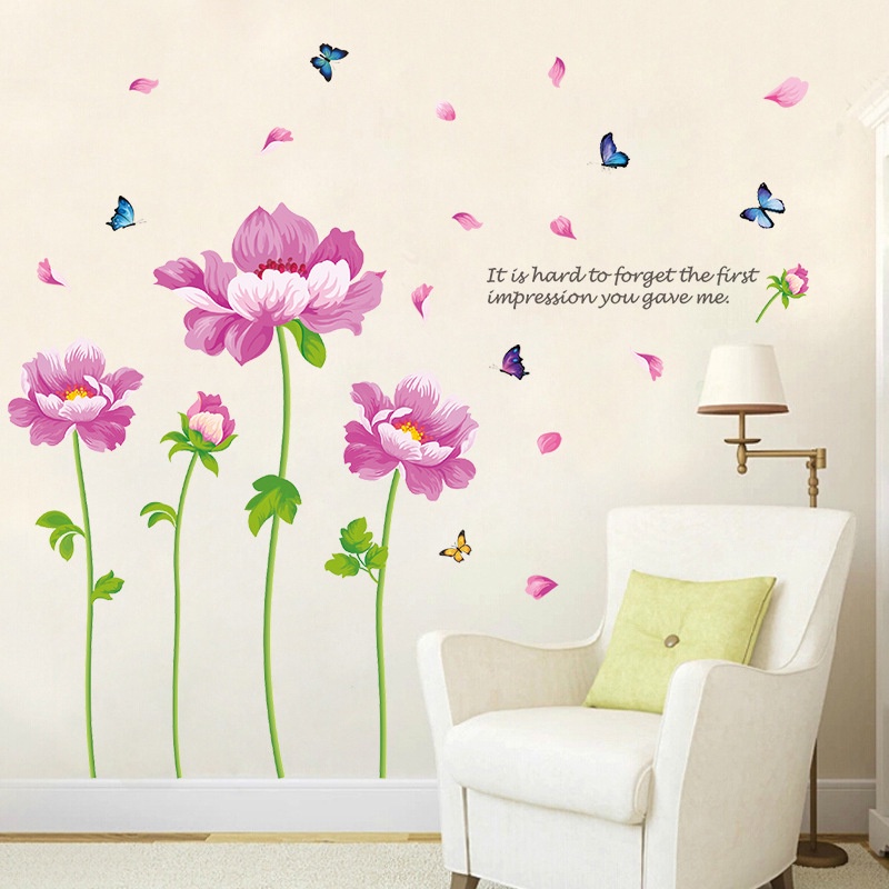 Sale toàn bộ sản phẩm đề can dán tường, decal dán chân tường trang trí khòng khách
