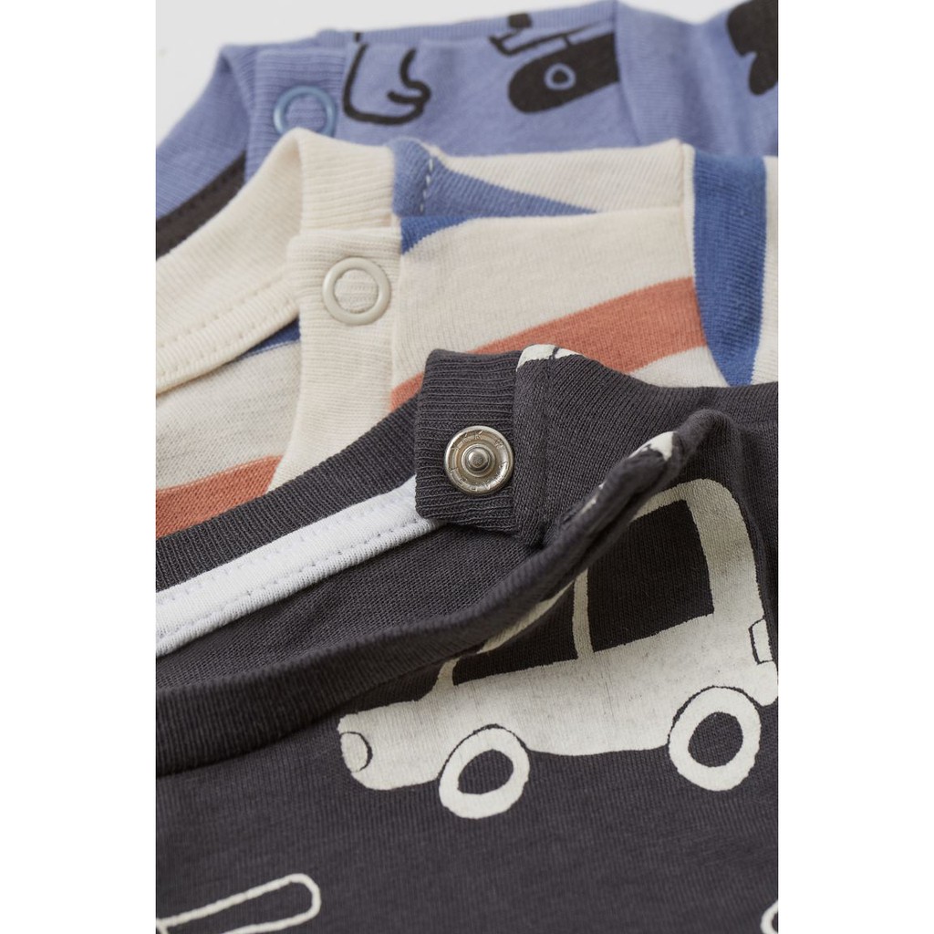 Set 5 áo HM cho bé trai