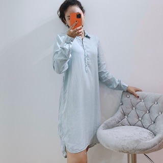 Đầm sơ mi denim F21