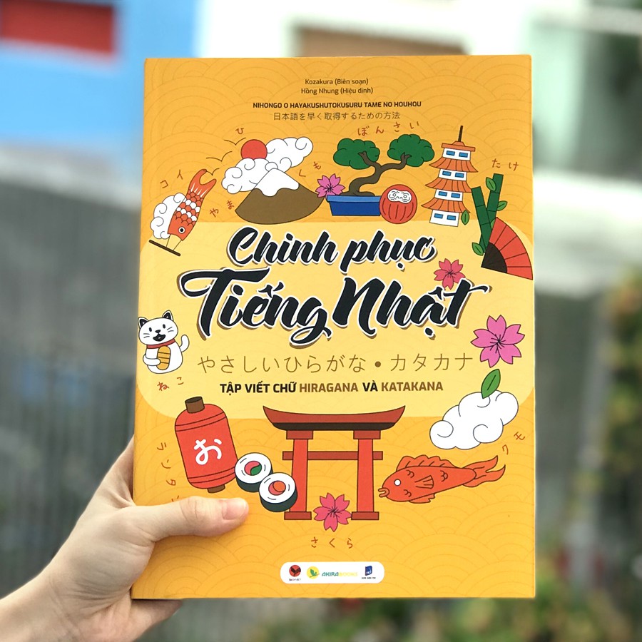 Sách - Chinh Phục Tiếng Nhật - Tập Viết Chữ Hiragana và Katakana