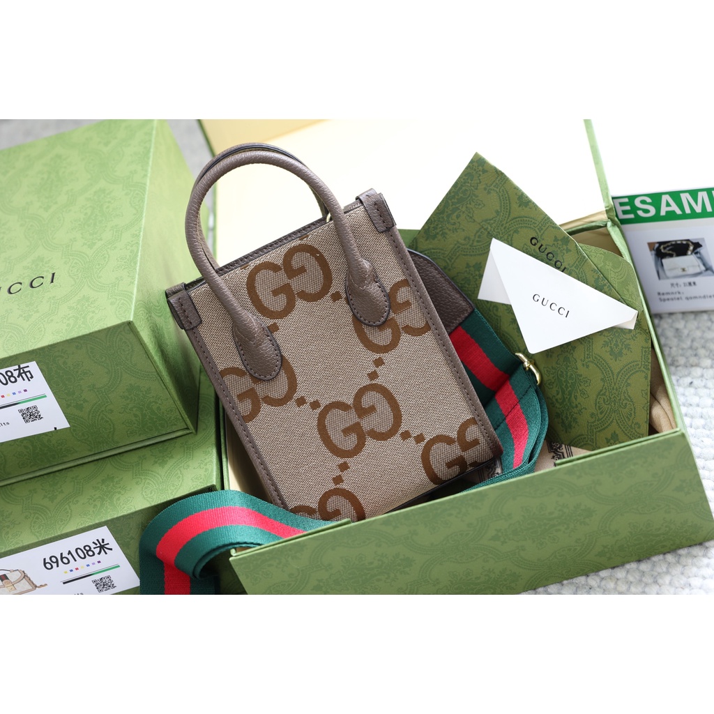 Túi Xách GU.cci Tote Mini Size 20Cm