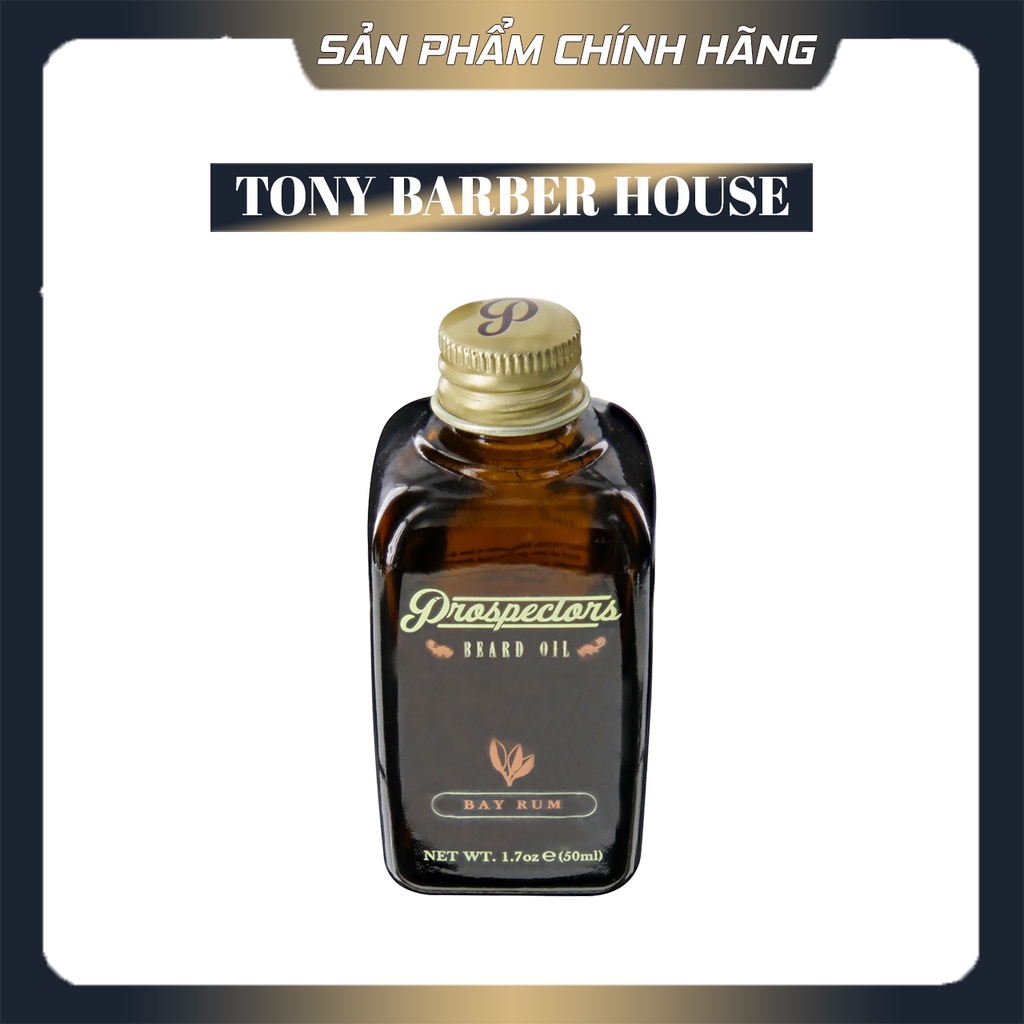 Dầu dưỡng râu Prospectors Bay Rum Beard Oil 50ml