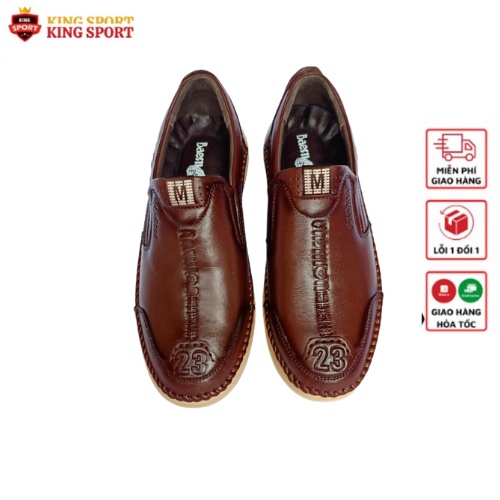 Giày Công Sở Nam Giày Lười  Phong Cách Hàn Quốc Da Bò Lịch Lãm Trẻ Trung Năng Động