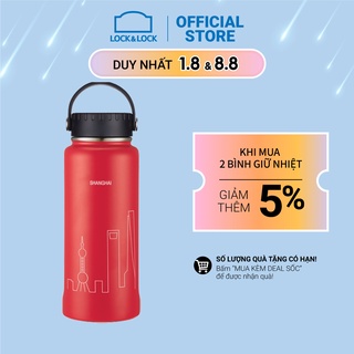 Bình giữ nhiệt Lock&Lock bằng thép không gỉ RigaTumbler897ml LHC4160RED