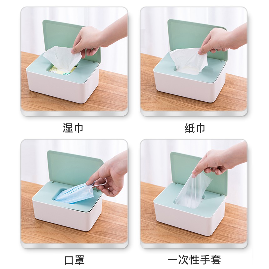 PVN30187 Hộp Đựng Khẩu Trang Cỡ Lớn Chống Bụi Tiện Dụng T2