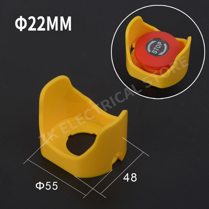 Vòng Bảo Vệ Nút Nhấn Cảnh Báo Khẩn Cấp 16/22mm
