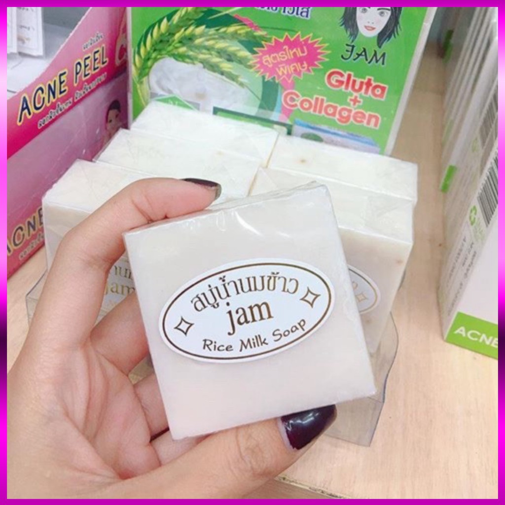 12 BÁNH XÀ PHÒNG CÁM GẠO THÁI LAN