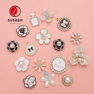 Set 5 phụ kiện trang trí giày/ giày cao gót đính ngọc trai giả thời trang cho nữ