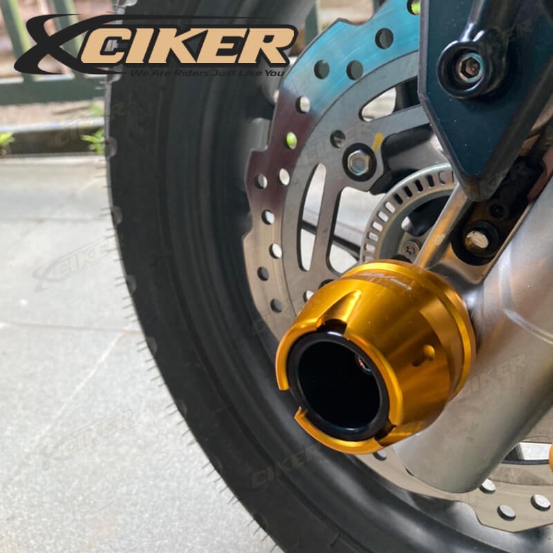 Nắp Trượt CNC Bảo Vệ Trục Bánh Xe Trước Cho Xe Mô Tô HONDA ADV160 ADV150