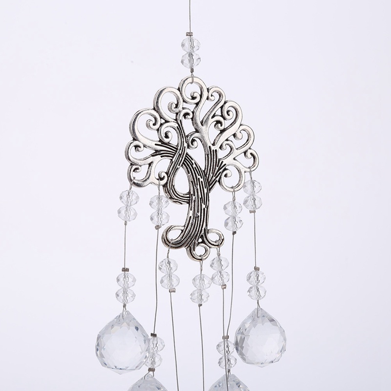 Chuông Gió Dreamcatcher Pha Lê Mặt Trời Trang Trí Nhà Cửa