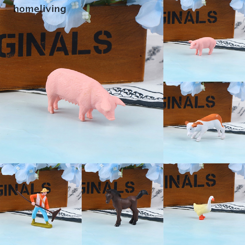 Mô Hình Động Vật Nông Trại DIY Độc Đáo Sáng Tạo