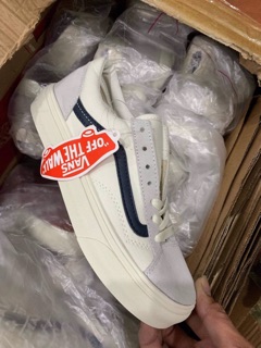 ( Ảnh thật chi tiết ) Giày Vans Style 36 Kẻ Đen