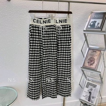 Quần suông chữ cạp nhăn hàng QCL1