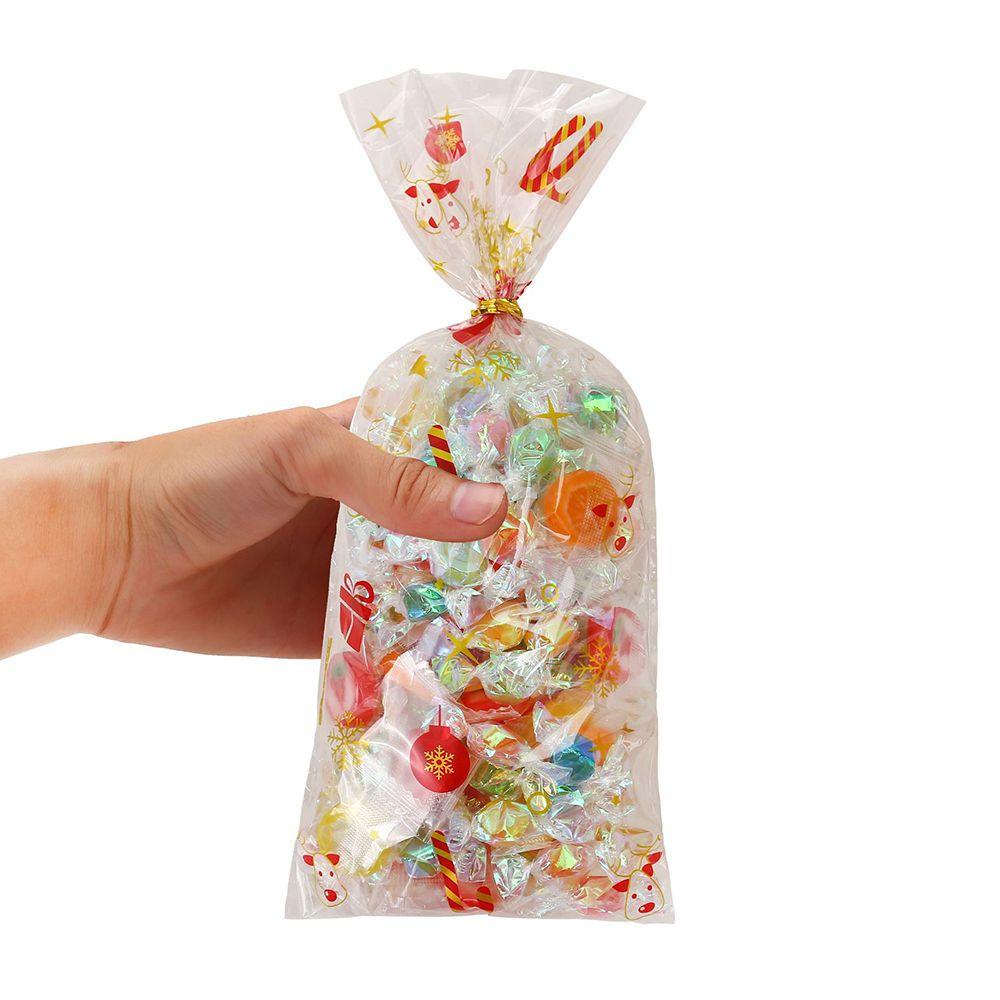 Túi Đựng Bánh Kẹo Trong Suốt Dùng Trang Trí Tiệc Cưới / Giáng Sinh
