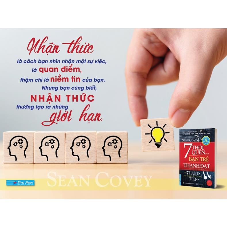 Sách - Combo Bí quyết trưởng thành + 7 thói quen của bạn trẻ thành đạt - First News
