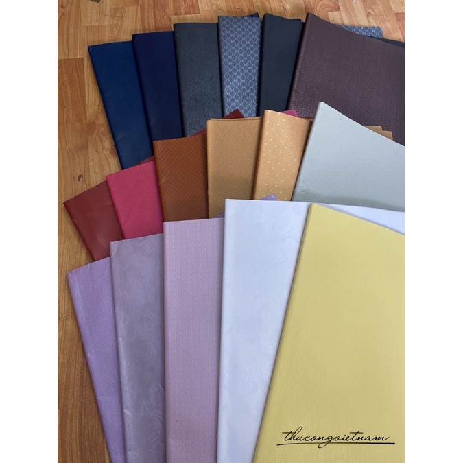 Set giấy nhũ vân cao cấp