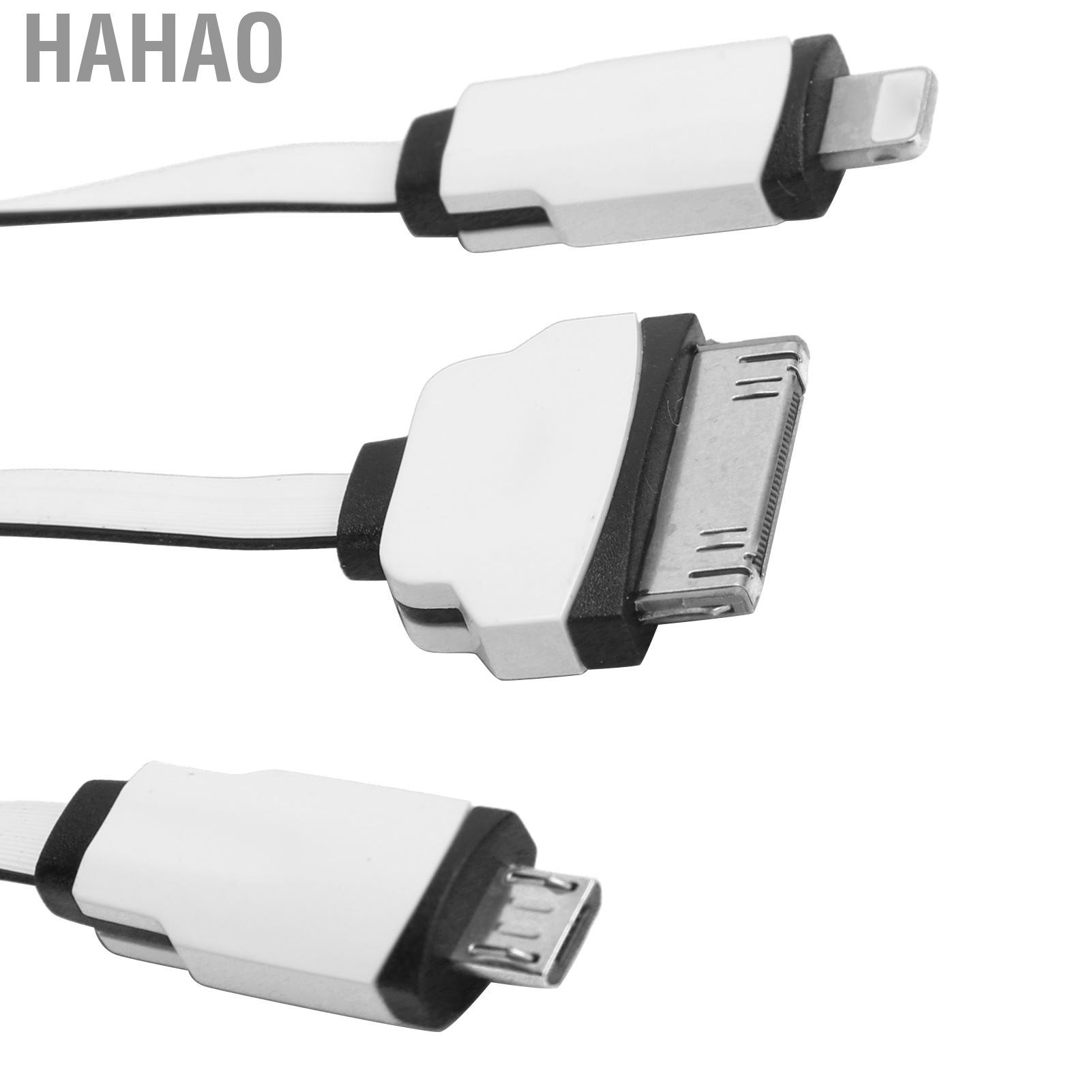 2 Dây Cáp Sạc 3 Trong 1 Dài 1m Cho Ios Giao Diện Giao Diện Microusb / Iphone4S / Microusb