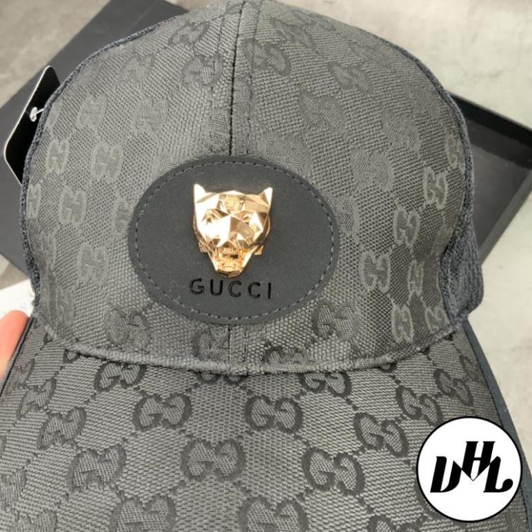 Mũ Lưỡi Trai Con Gấu Tag Phối Lưới in Gucci Khoá Nút Thời Trang Cao Cấp Giá Rẻ